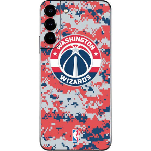 NBA Washington Wizards Camo Digi Galaxy S22 Plus Skin
