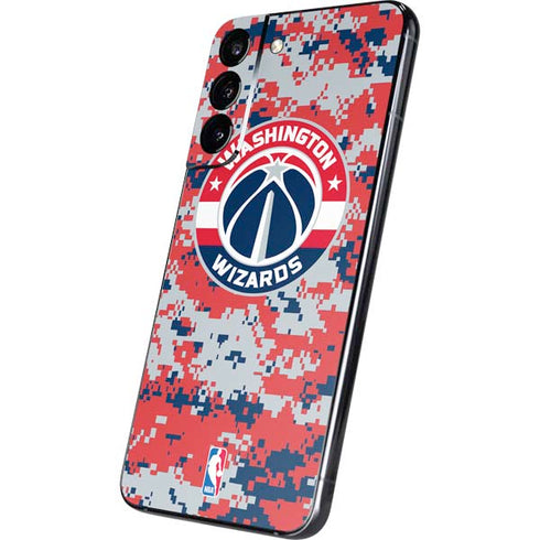 NBA Washington Wizards Camo Digi Galaxy S22 Plus Skin