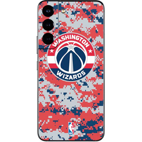 NBA Washington Wizards Camo Digi Galaxy S22 Skin