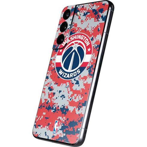 NBA Washington Wizards Camo Digi Galaxy S22 Skin