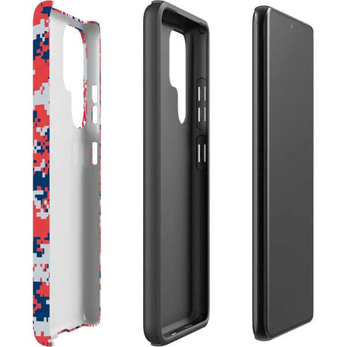 NBA Washington Wizards Camo Digi Galaxy S22 Ultra Pro Case
