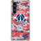 NBA Washington Wizards Camo Digi Galaxy S23 FE Clear Case