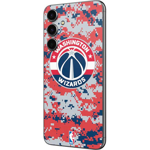NBA Washington Wizards Camo Digi Galaxy S23 FE Skin