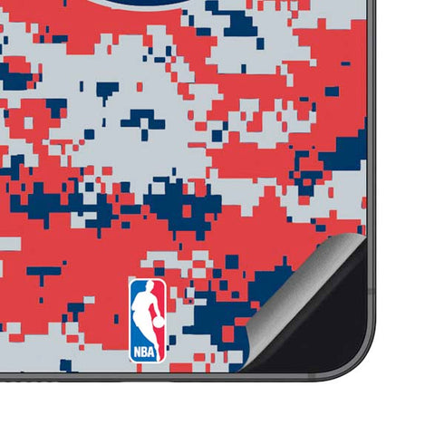NBA Washington Wizards Camo Digi Galaxy S23 FE Skin