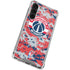 NBA Washington Wizards Camo Digi Galaxy S23 Plus Clear Case