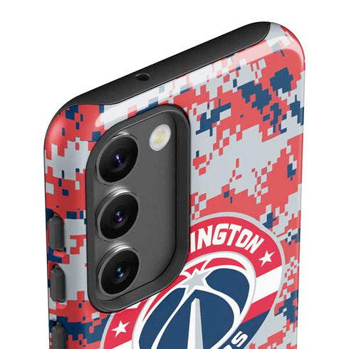 NBA Washington Wizards Camo Digi Galaxy S23 Plus Pro Case