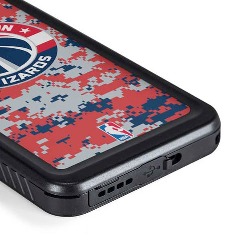 NBA Washington Wizards Camo Digi Galaxy S23 Waterproof Case