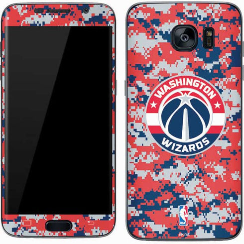 NBA Washington Wizards Camo Digi Galaxy S7 Skin