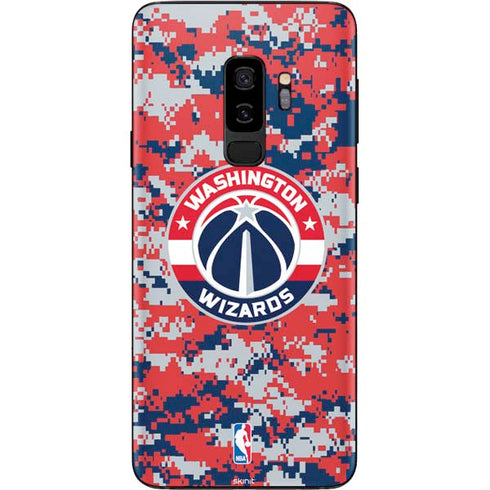 NBA Washington Wizards Camo Digi Galaxy S9 Plus Skin