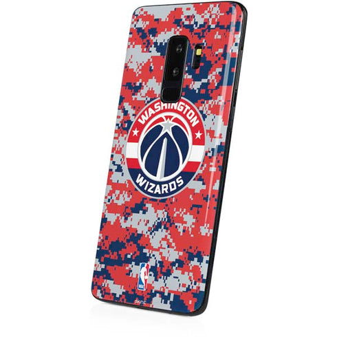 NBA Washington Wizards Camo Digi Galaxy S9 Plus Skin