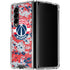 NBA Washington Wizards Camo Digi Galaxy Z Fold4 5G Clear Case