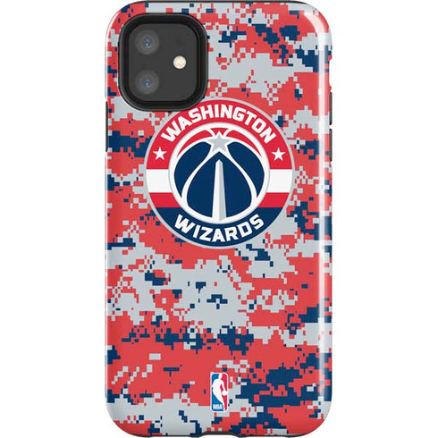 NBA Washington Wizards Camo Digi iPhone 11 Impact Case