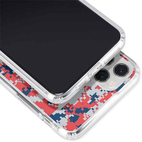 NBA Washington Wizards Camo Digi iPhone 11 Pro Clear Case