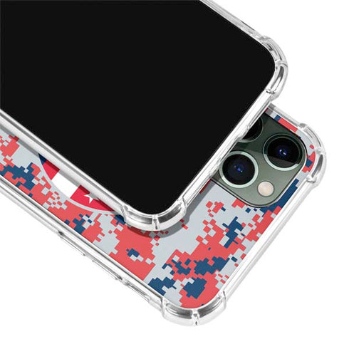 NBA Washington Wizards Camo Digi iPhone 11 Pro Max Clear Case