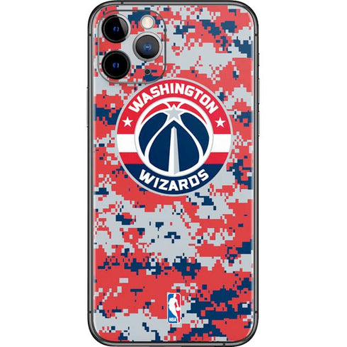 NBA Washington Wizards Camo Digi iPhone 11 Pro Skin