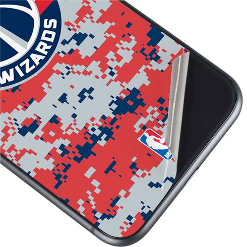 NBA Washington Wizards Camo Digi iPhone 11 Skin