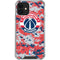 NBA Washington Wizards Camo Digi iPhone 12 Clear Case