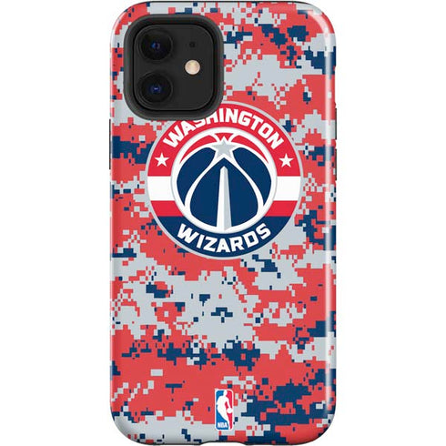 NBA Washington Wizards Camo Digi iPhone 12 Impact Case