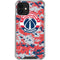 NBA Washington Wizards Camo Digi iPhone 12 Mini Clear Case