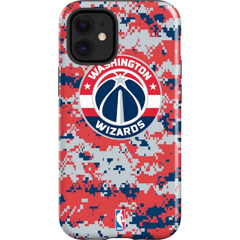 NBA Washington Wizards Camo Digi iPhone 12 Mini Impact Case