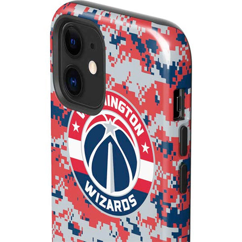 NBA Washington Wizards Camo Digi iPhone 12 Mini Impact Case