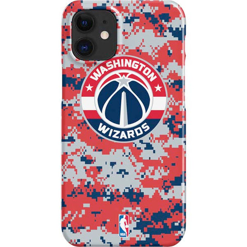 NBA Washington Wizards Camo Digi iPhone 12 Mini Lite Case
