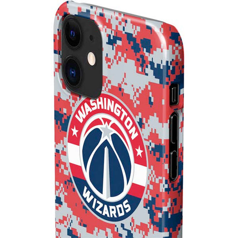 NBA Washington Wizards Camo Digi iPhone 12 Mini Lite Case