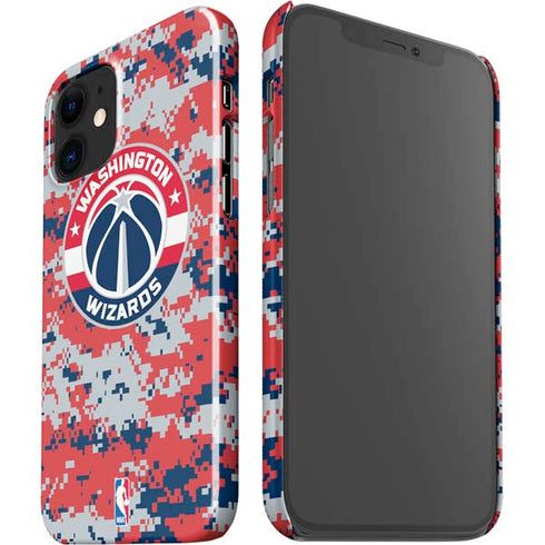 NBA Washington Wizards Camo Digi iPhone 12 Mini Lite Case