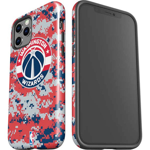NBA Washington Wizards Camo Digi iPhone 12 Pro Impact Case