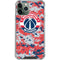 NBA Washington Wizards Camo Digi iPhone 12 Pro Max Clear Case