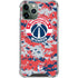 NBA Washington Wizards Camo Digi iPhone 12 Pro Max Clear Case