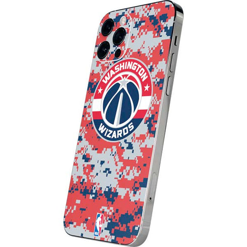 NBA Washington Wizards Camo Digi iPhone 12 Pro Max Skin