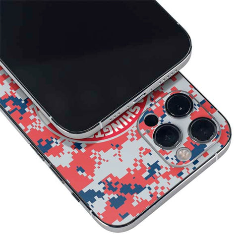NBA Washington Wizards Camo Digi iPhone 12 Pro Max Skin