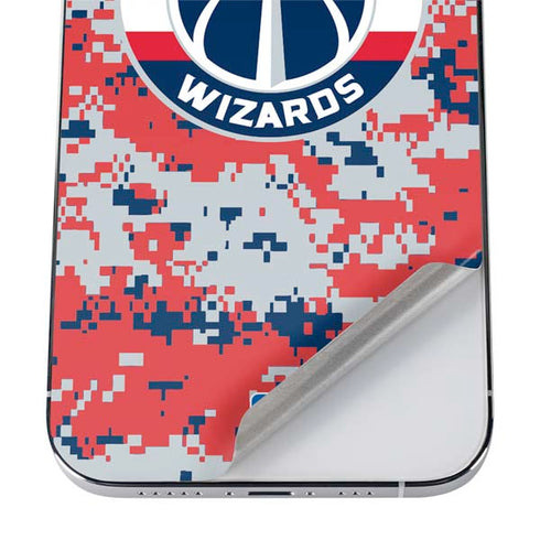 NBA Washington Wizards Camo Digi iPhone 12 Pro Skin