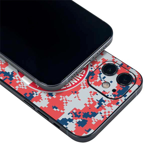 NBA Washington Wizards Camo Digi iPhone 12 Skin