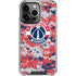 NBA Washington Wizards Camo Digi iPhone 13 Pro Clear Case
