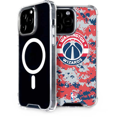 NBA Washington Wizards Camo Digi iPhone 13 Pro Max MagSafe Case