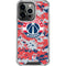 NBA Washington Wizards Camo Digi iPhone 14 Pro Clear Case