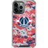 NBA Washington Wizards Camo Digi iPhone 14 Pro Max Clear Case