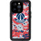 NBA Washington Wizards Camo Digi iPhone 14 Pro Waterproof Case