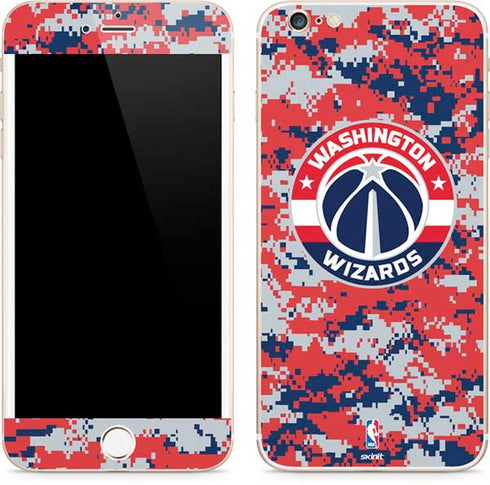 NBA Washington Wizards Camo Digi iPhone 6/6s Plus Skin
