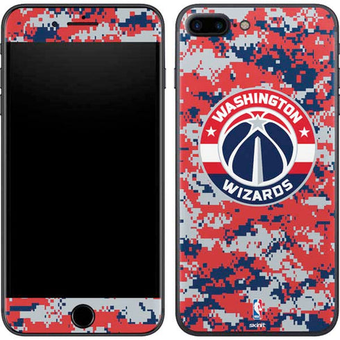 NBA Washington Wizards Camo Digi iPhone 8 Plus Skin