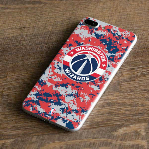 NBA Washington Wizards Camo Digi iPhone 8 Plus Skin