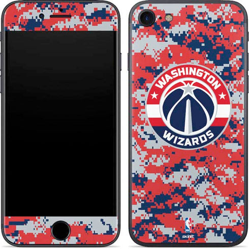 NBA Washington Wizards Camo Digi iPhone SE (2nd & 3rd Gen) Skin