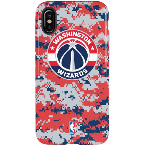 NBA Washington Wizards Camo Digi iPhone X Pro Case