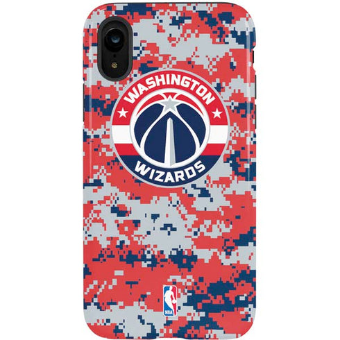 NBA Washington Wizards Camo Digi iPhone XR Pro Case