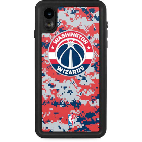 NBA Washington Wizards Camo Digi iPhone XR Waterproof Case