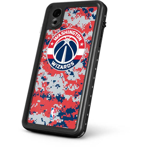 NBA Washington Wizards Camo Digi iPhone XR Waterproof Case