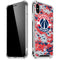 NBA Washington Wizards Camo Digi iPhone XS Max Clear Case