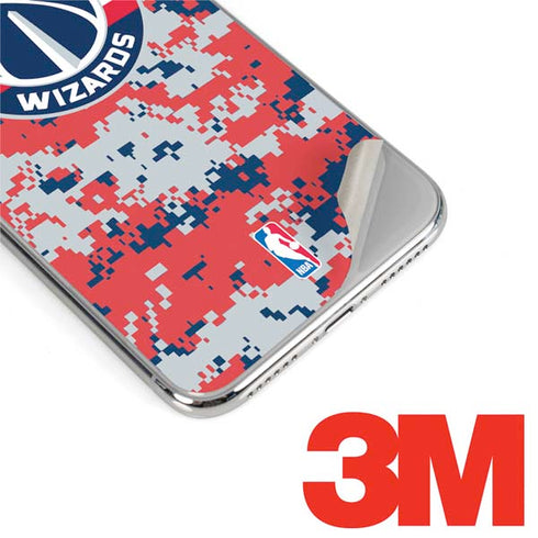 NBA Washington Wizards Camo Digi iPhone XS Max Skin
